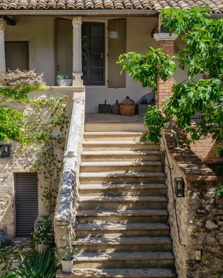 La Fontasse Hotel Lussan  Bagian luar foto