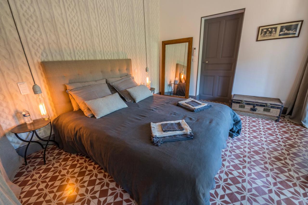 La Fontasse Hotel Lussan  Bagian luar foto